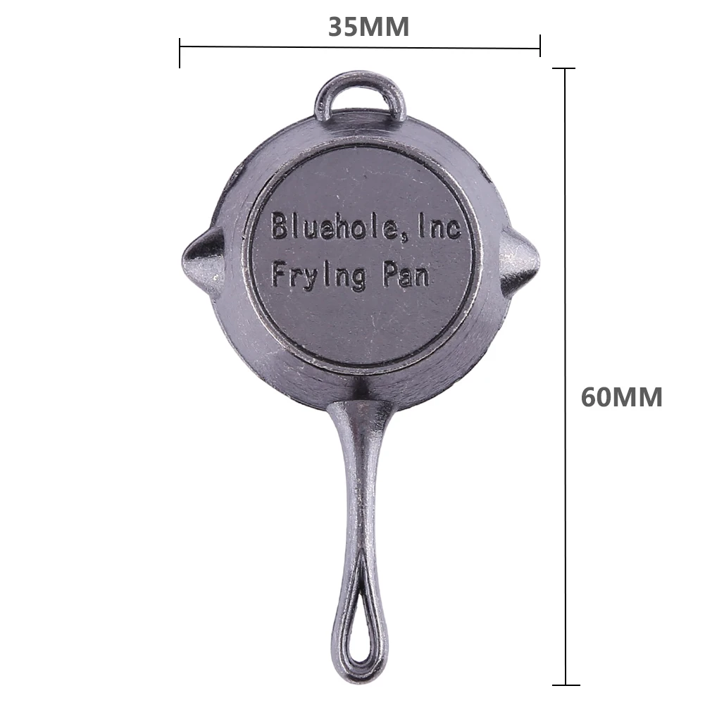 PUBG Battleground Pan Cosplay Rusting Key Chain Keyring