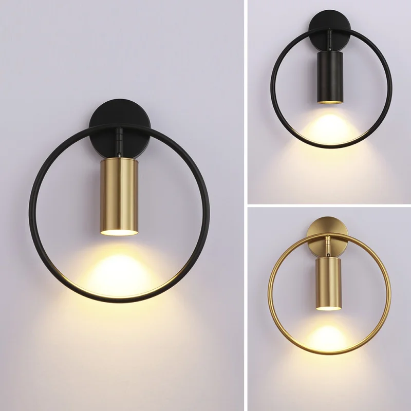 

Post Modern LED Luxury Wall Lamp 5W GU10 AC95-260V Ling Room Bedroom Bedside Wall Fixtures Lighting Lndoor
