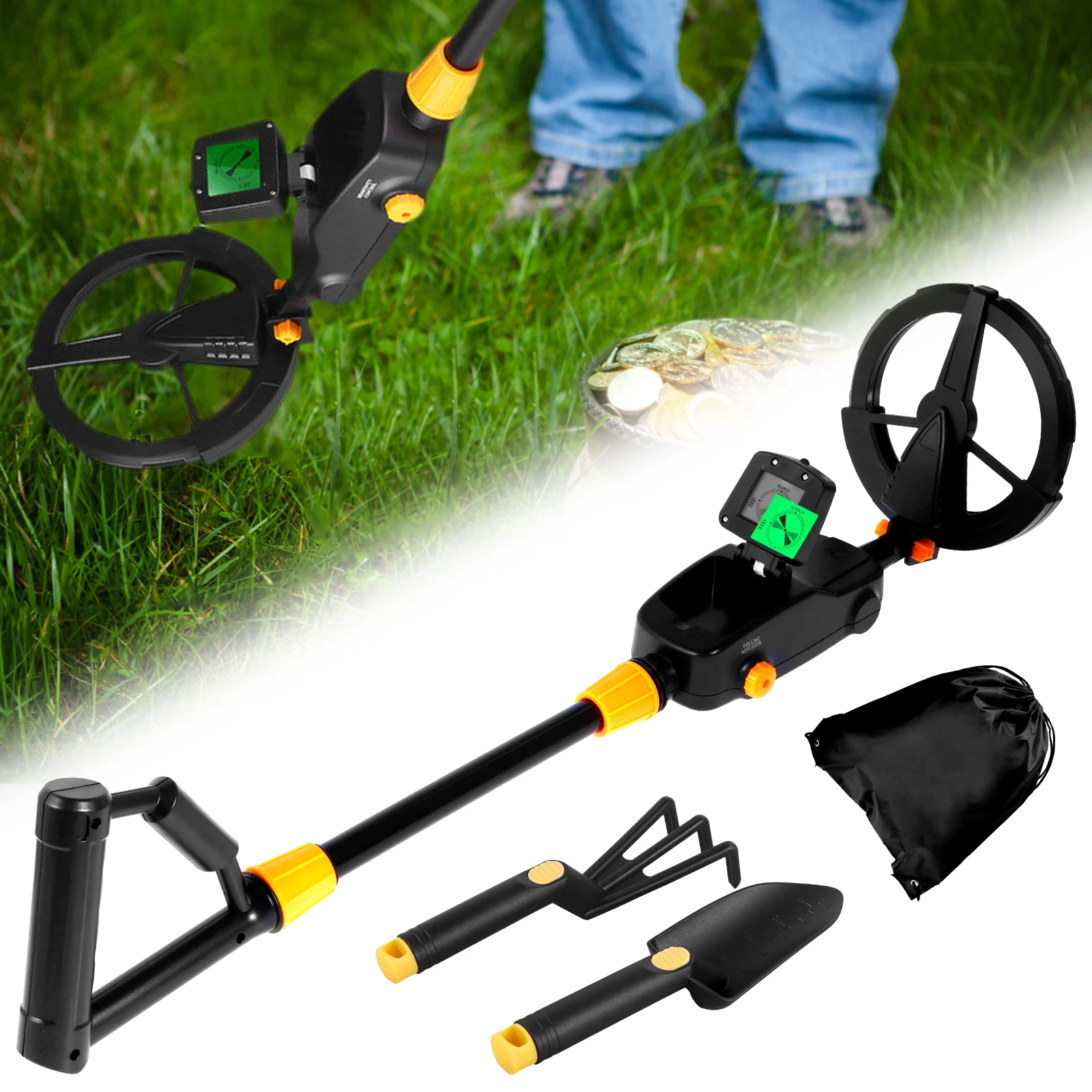 Lightweight-Handheld-Metal-Detector-for-Kids-Gold-Digger-Treasure ...