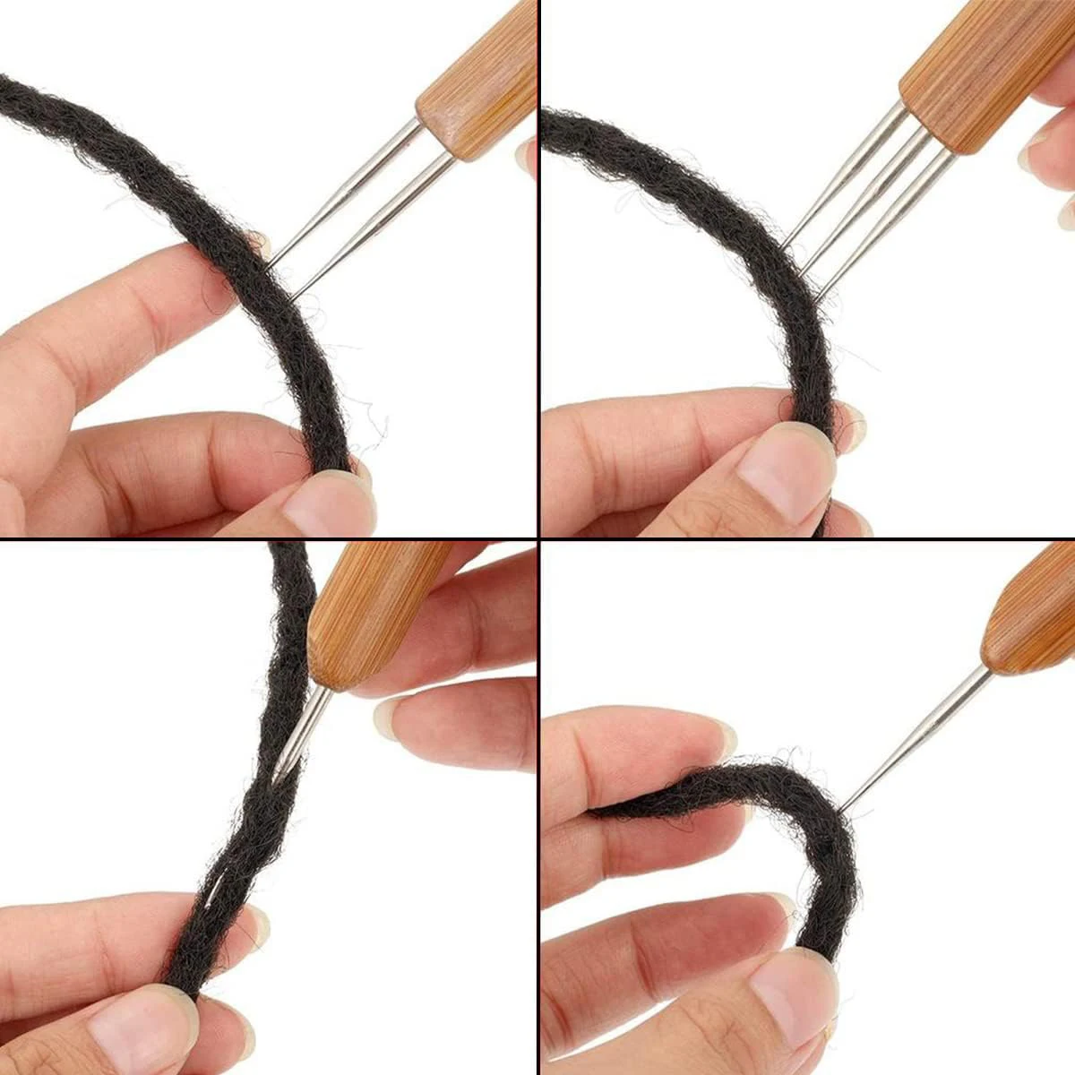 Dreadlock Needle Braid Tool – 1-2/1-3 Hook Styles 2