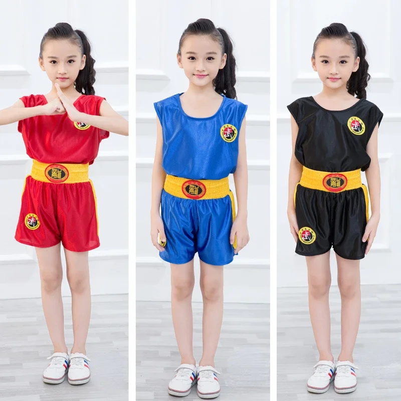MMA Shorts Sanda Dragon Tattoo Fighting Clothes Boxing Clothes Muay Thai Shorts Children Martial Arts Performance Training Clothe