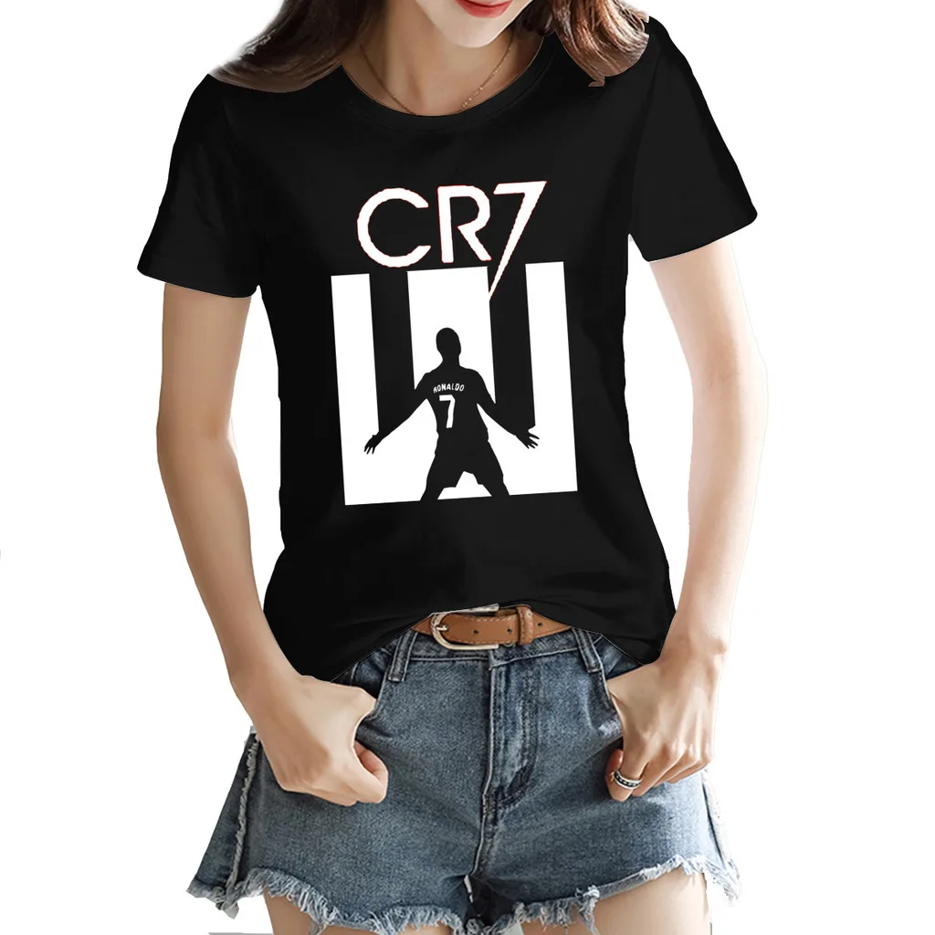 Top Tee Brasile (4) Cristianoes E Ronaldo Football Gift T-Shirt Da Donna Classic Fitness Move Champion Taglia Eur Di Alta Qualità
