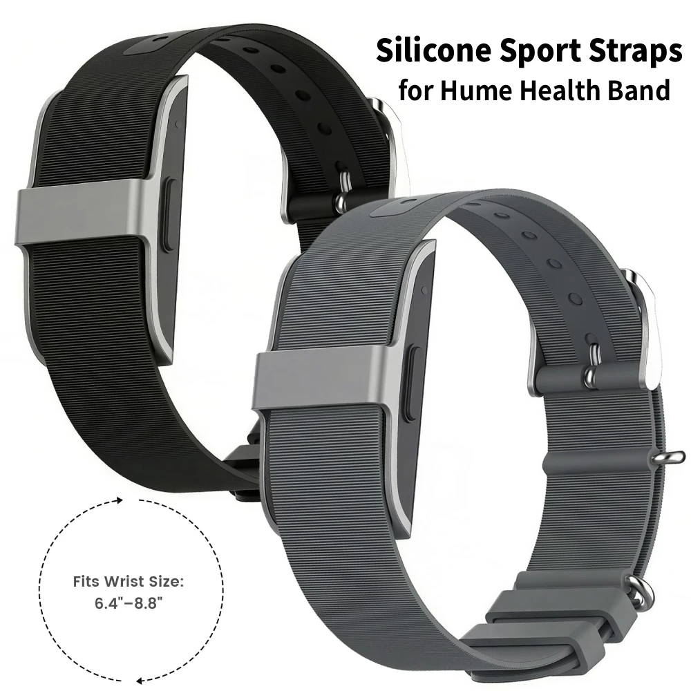 Waterproof Adjustable Silicone Sport Straps