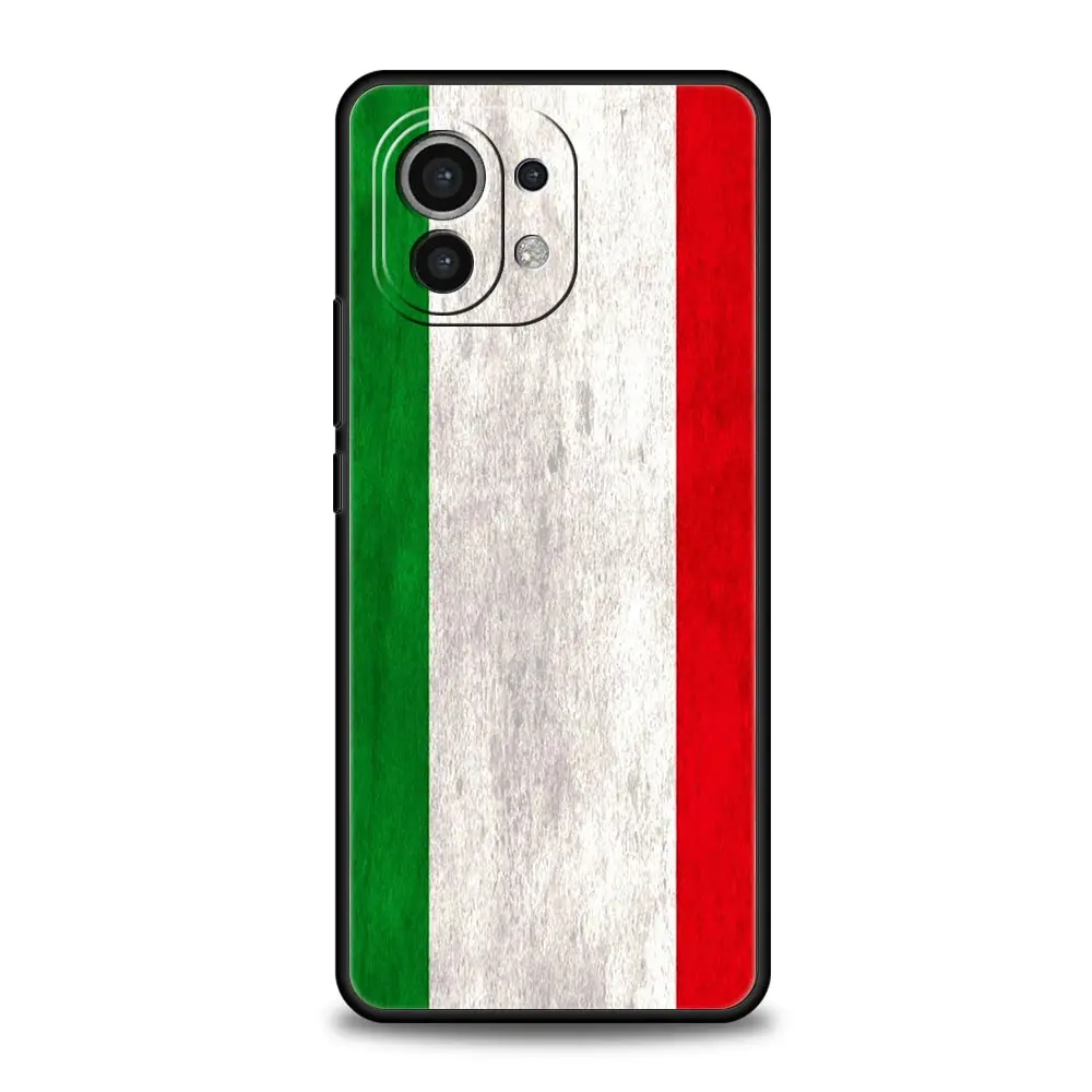 Italian Flag Design Phone Case Cover