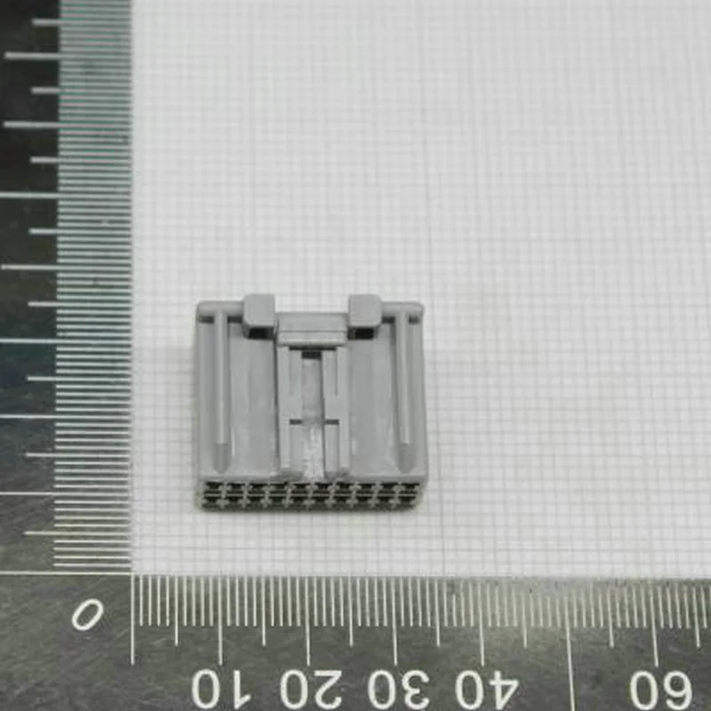 Connettore Tyco Originale Da 10 Pezzi 179057-6 Multilock 20P Guscio In Gomma Madre Grigia