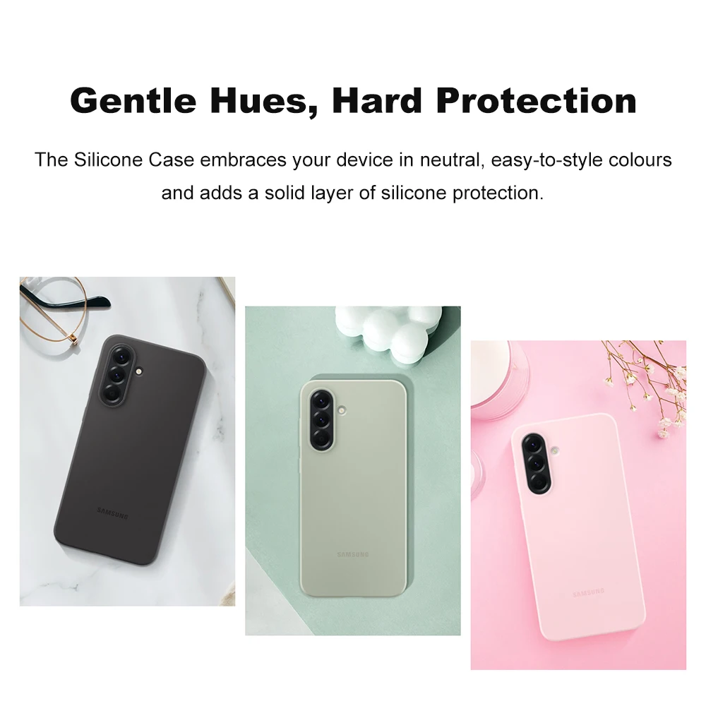 Premium Silicone Case - High Quality Soft Cover, Black