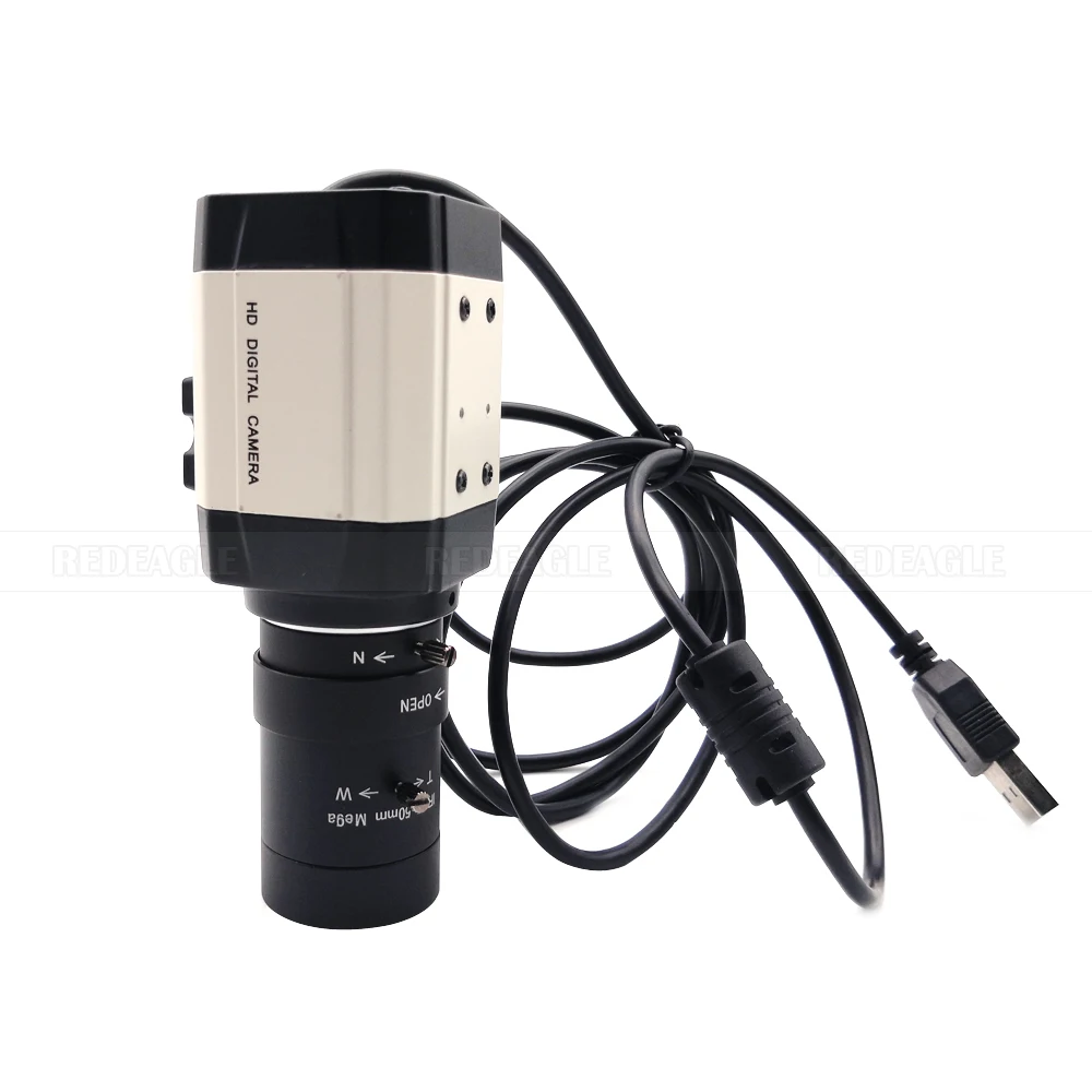 Lente Zoom Manual Varifocal, Webcam para PC