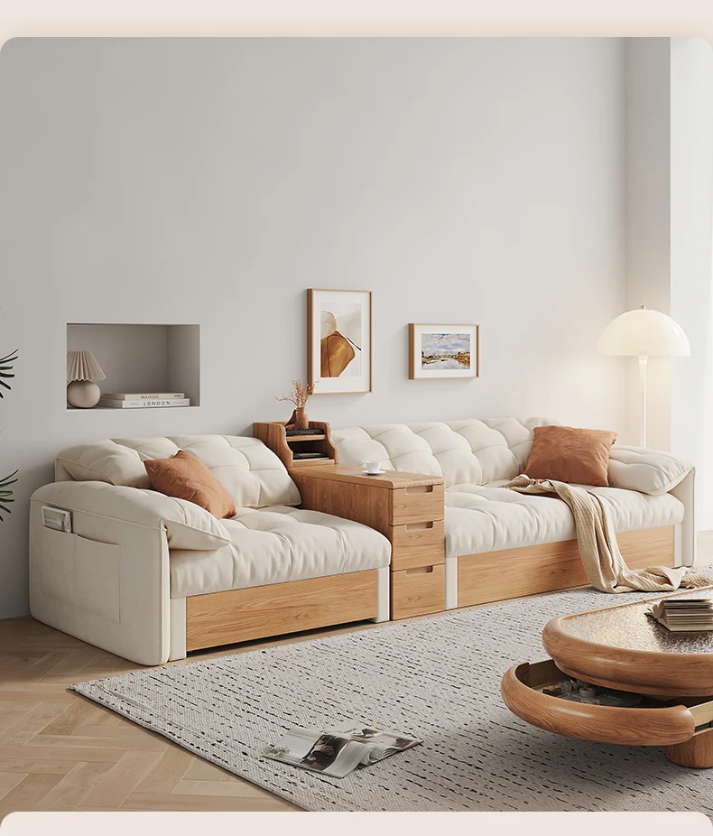 

Продукт может быть изготовлен на заказ. Диван с ушками слона для гостиной, маленькой квартиры, твердый дуб, высокий ящик для хранения, несколько этажей