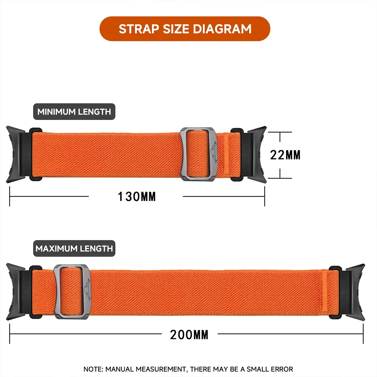 Nylon Sport Wristband Strap - 45mm/41mm, Universal Replacement Bracelet Accessory