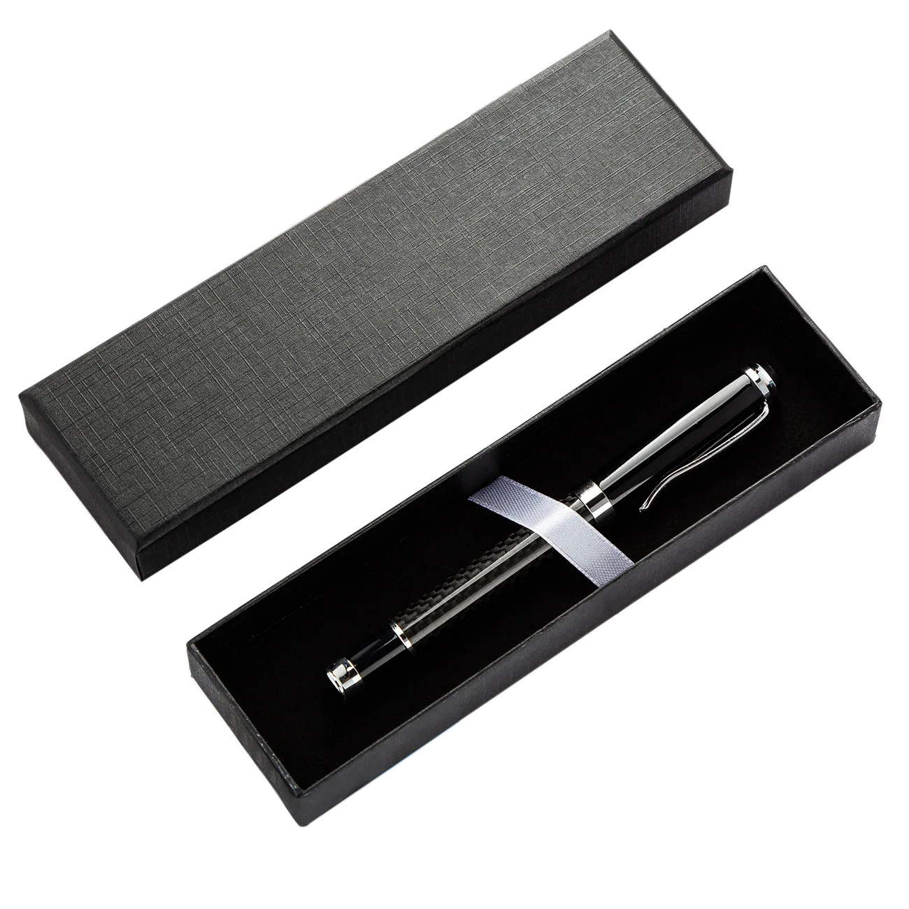 

Jewelry Ballpoint Pen Gift Box with Cushion Pencil Boxes Pen Boxes Gift Empty Box For Business Birthday Office Supplies