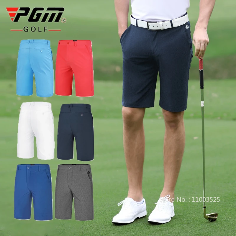 PGM Golf Short Summer Men's Solid Sports Trousers Man Comfortable Breathable Short Pants Casual Clothing Sports Wear Gym Suit