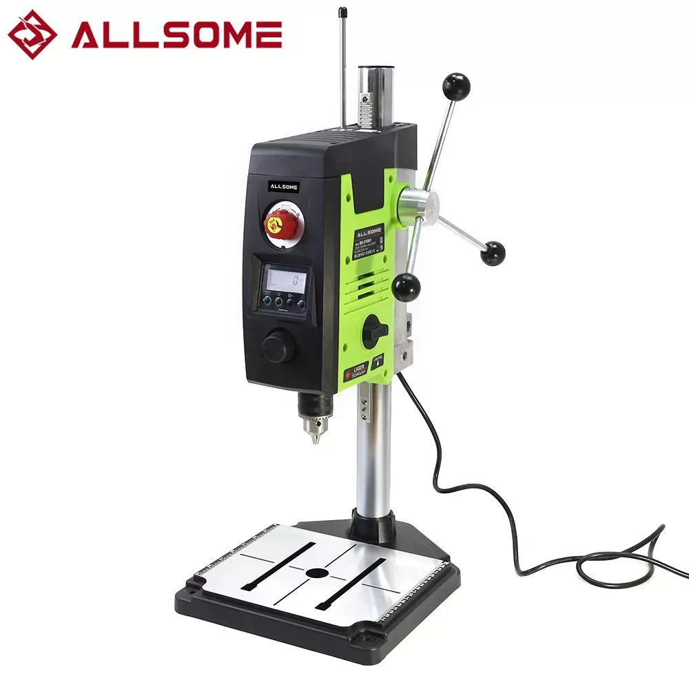 Allsome 6speed Benchtop Drill Press Drilling Machine High Precision