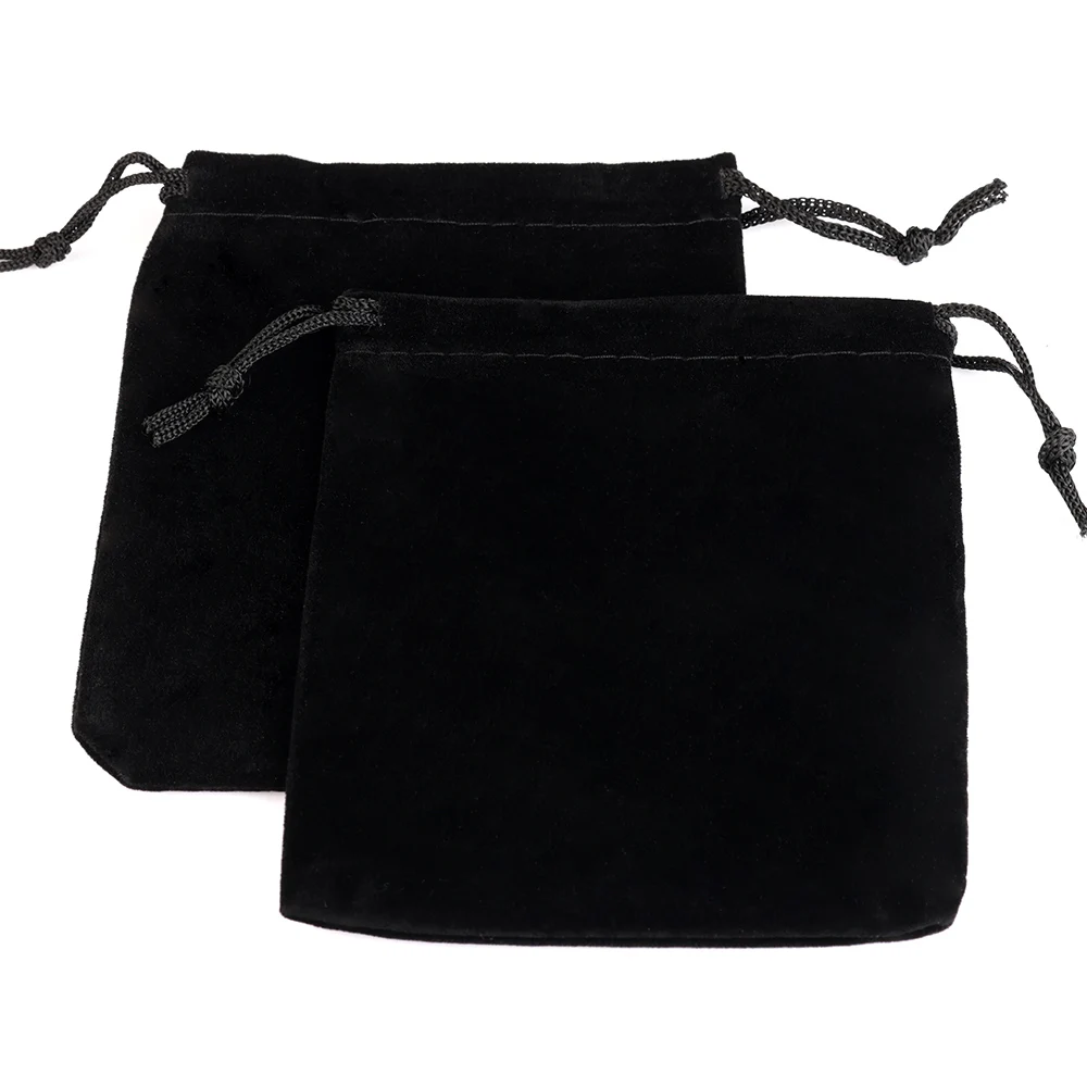 Set of 25 Colorful Velvet Drawstring Gift Bags for Jewelry Packaging and Display