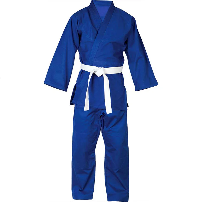 Judo Kimono IJF Approved Professional Gi Suit Martial Arts Uniform Men Kids Women Single Weave White Blue Free White Belt