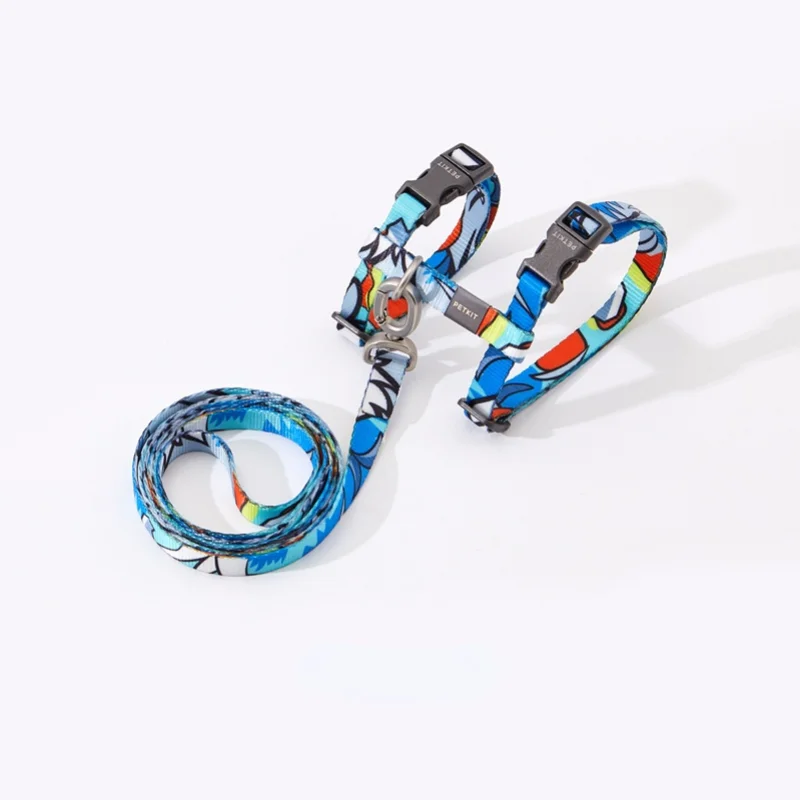 

PETKIT Cat Dog Leash Pet Kitten Harness and Collar Set Kitty Vest Lead Rope Necklace for Small Dogs Supplies