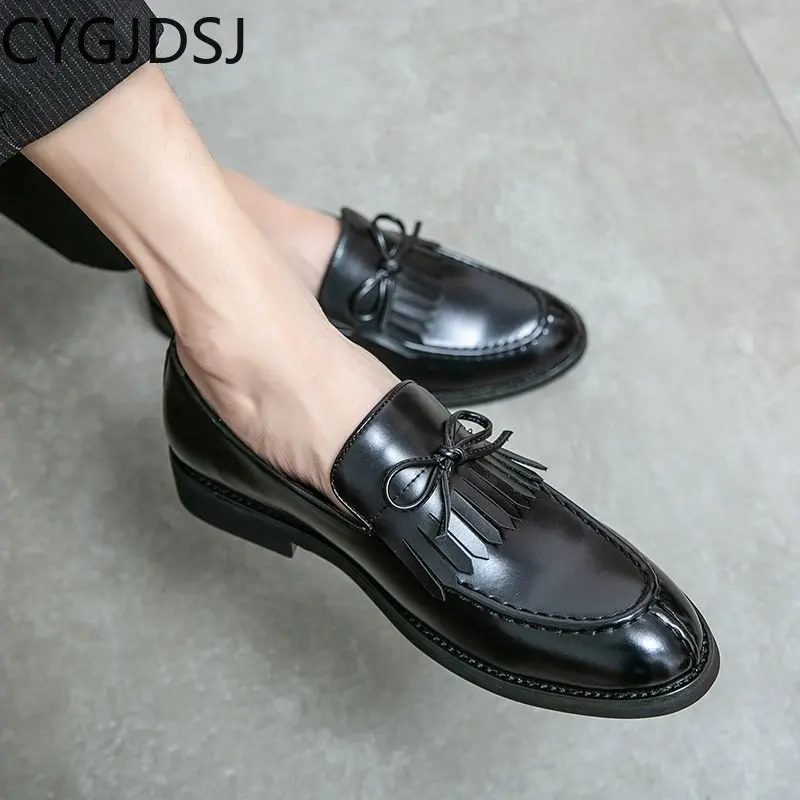 

Dress Shoes for Men Loafers Men Formal Shoes Italiano Casuales Wedding Dress Office 2023 Slip on Shoes Men Business Suit Zapatos