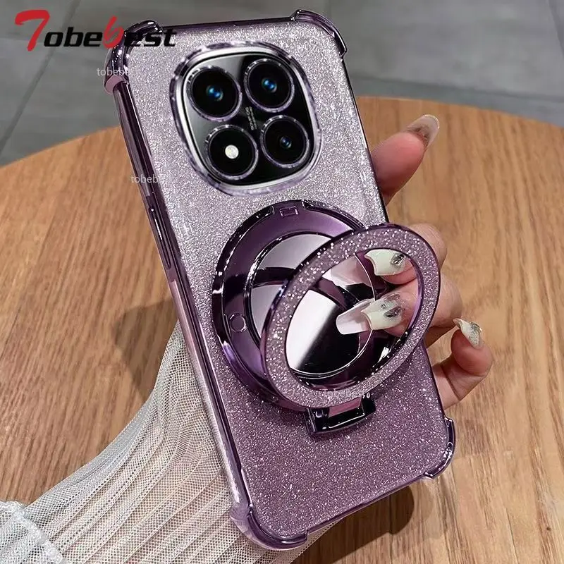 BORYA Coque Pour Xiaomi Poco X7 Pro 5G, Antichoc TPU Bumper