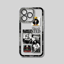 Cartoon Soft Silicone Clear Phone Case with Transparent Back Cover - iPhone 15 Plus (9)
