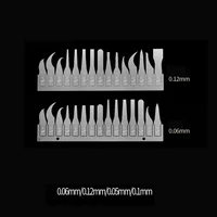 15 in 1 Thin Pry Openning Kit CPU IC Nand Glue Remover Knife Motherboard BGA Chip Glue Cleaning Blade Scraping Pry Knife Tools 2