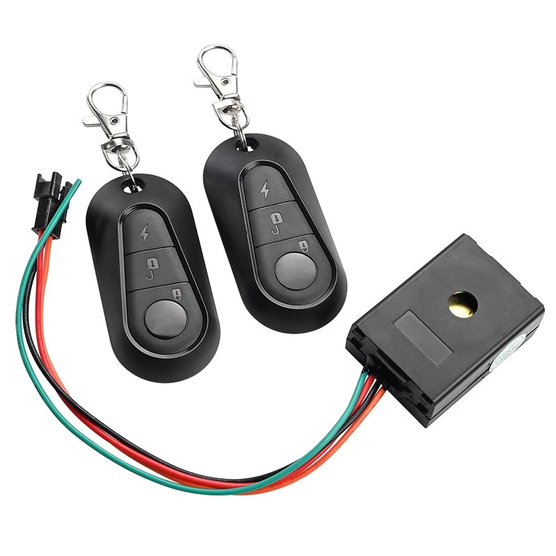 

Electric Scooter Parts Anti-Theft Device 36-72V Universal Multi-Function Remote Control Anti-Theft Lock