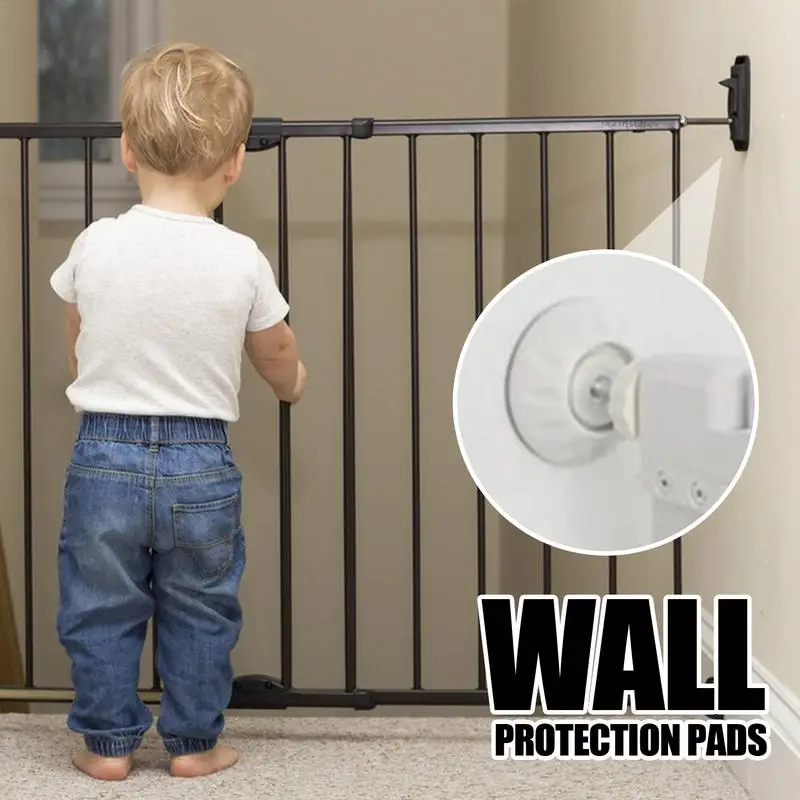 Baby Gate Wall Protector Safe Door Wall Saver 4pcs Pressure Gate Stair Guard Device Accessories For Door Furniture