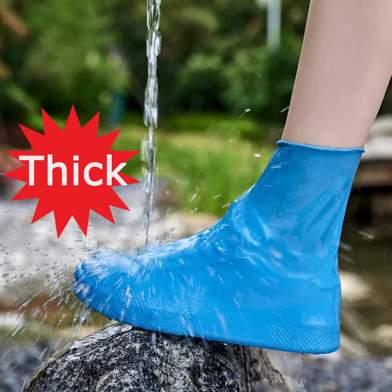 CampingWaterproofShoesCoversReusableRainBootsUnisexSneakers