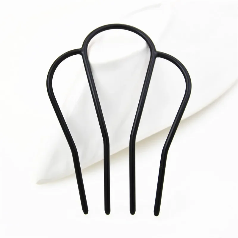 Invisible Simple U-shaped Hairpin Women Ball Head Hairpin Adult For Lazy Hair Fixation Artifact Insert Comb Styling Accessories