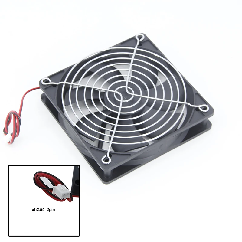 Ventola di Raffreddamento 12V 80x80x25mm Assiale per PC / Teste Mobili e Apparecchi Elettronici (RICAMBIO