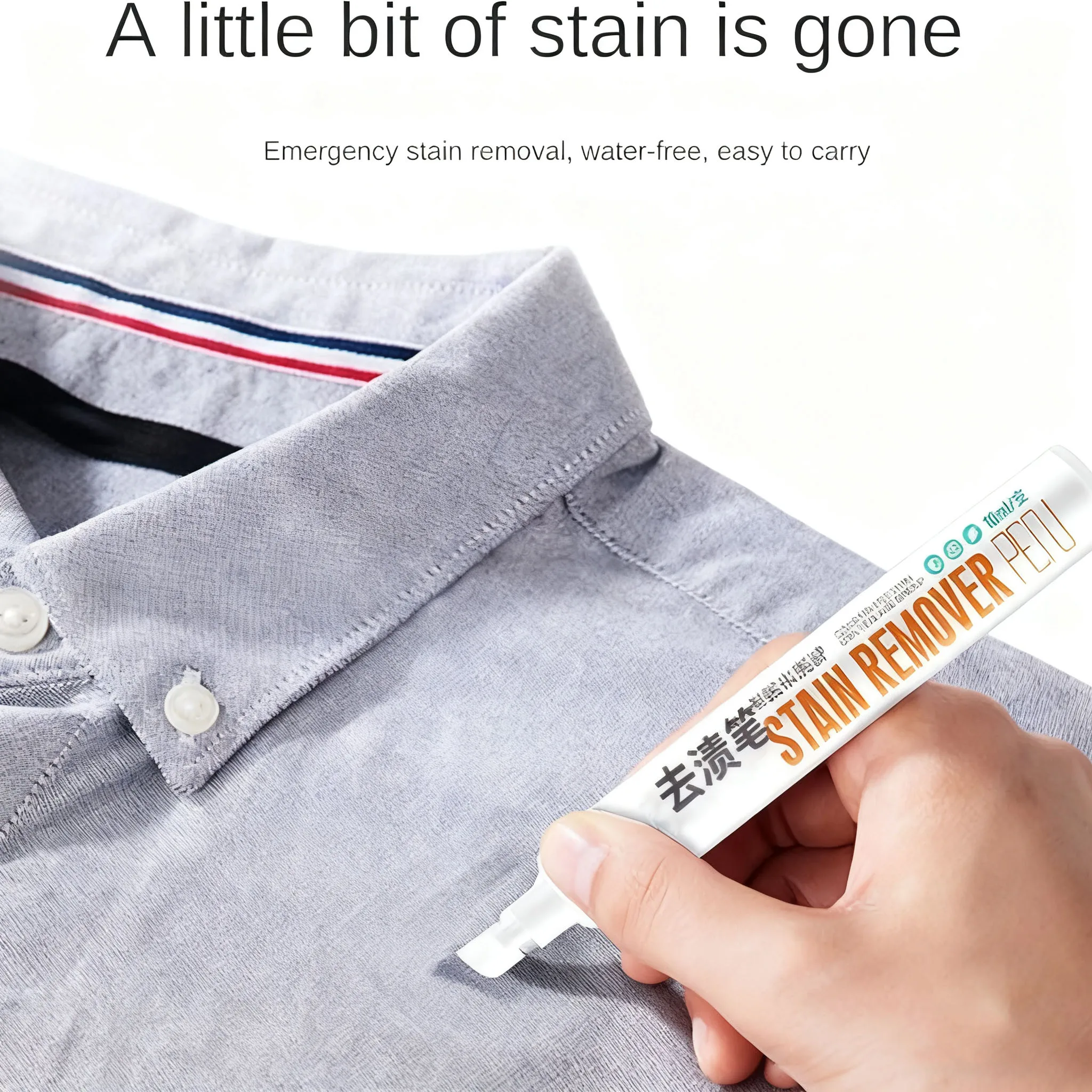 Sweat Stain Remover for Clothes Stain Remover Pen Travel Size Toiletries Lnstantly Remove Stain for a Variety of Fabric Clothing