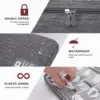 Portable Digital Storage Bag USB Gadget Waterproof Cable Organizer Pouch Digitals Pack Supplies Electronics Devices Accessories 4