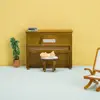 Wood Doll Piano Craft Multicolor 1/12 Miniature Pianoforte Playing House Scene Model Dollhouse Musical Instruments 3
