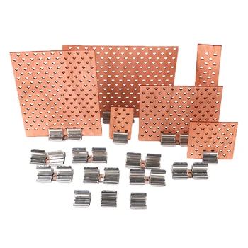 DIY 양초 만들기 용품, 간장 왁스, 파핀 왁스, 심지, 금속 받침대가 있는 하트 구멍, 2-10cm 너비