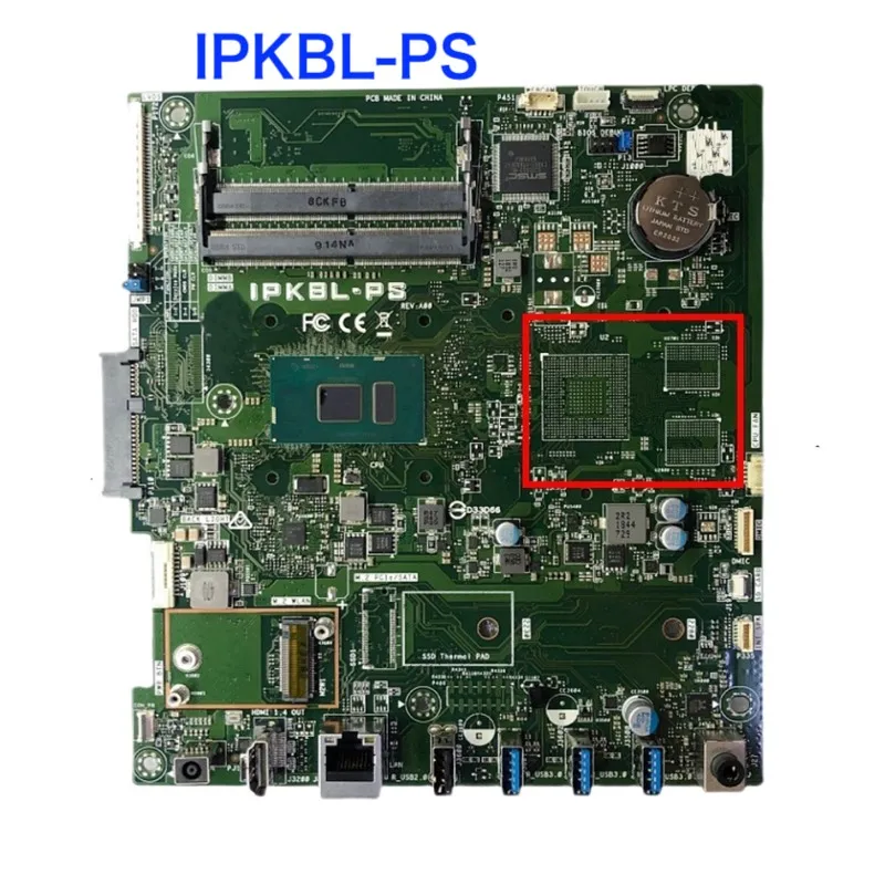 

CN-025M63 For Dell 3277 3477 Motherboard IPKBL-PS I3-7130U I5-7200U I7-7500U Mainboard 100% Tested OK Fully Work Free Shipping