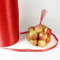 100M Plastic Mesh Bag Vegetable Fruit and Dried Fruit Packaging Mesh Bag Semi-finished Roll Material Supermarket Toy Packaging 1