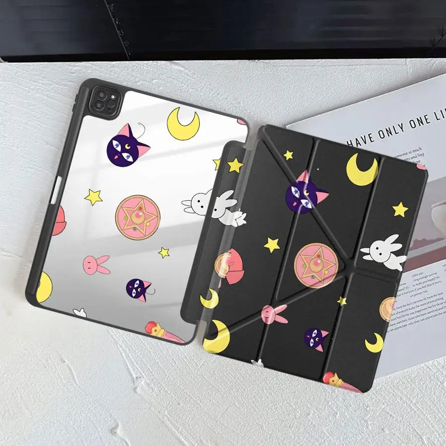 Sailor Moon Tablet Case with Holder - Premium Cover