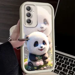 Lucky Panda Bear Soft TPU Phone Case - Galaxy A55 5G (1)