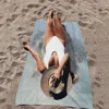 Animal wolf wallart Microfiber Blanket Quick Drying Beach Towels Oversized Printing Super Absorbent Pool Towel Blanket 4