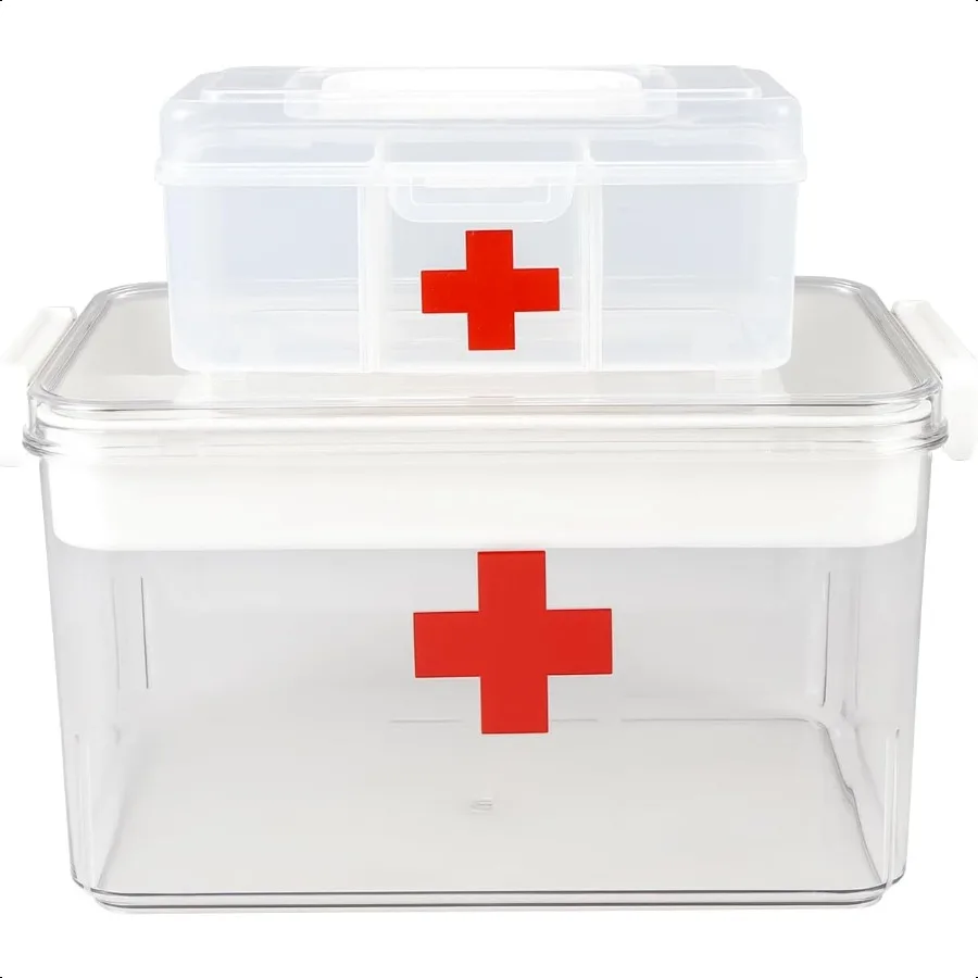 Home Travel First Aid Kit Storage Box
