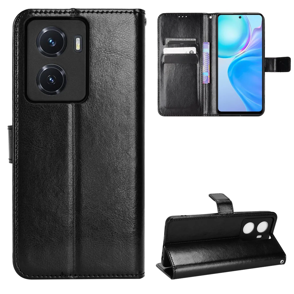Модный чехол-кошелек из искусственной кожи для Vivo Y77/Vivo Y77 5G Китай защитный