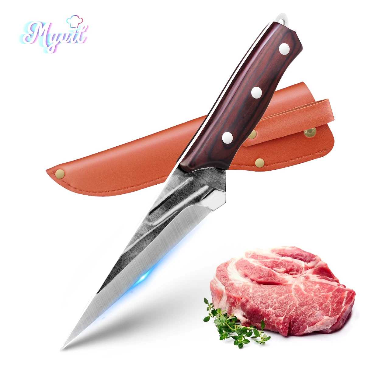 BoningKnife5inchFishingFilletKnivesButcherCleaver5Cr15Mov