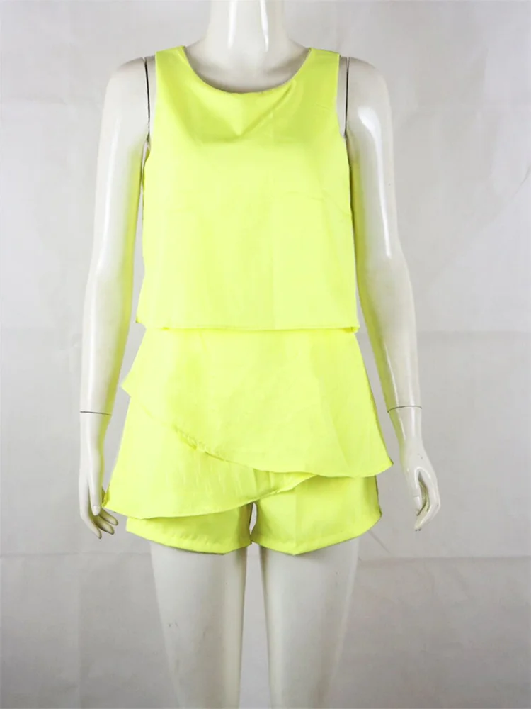 Wmster Jumpsuit Women Club Romper Solid Sexy Playsuits One Piece Outfits New in Summer Wholesale Dropshipping 2023