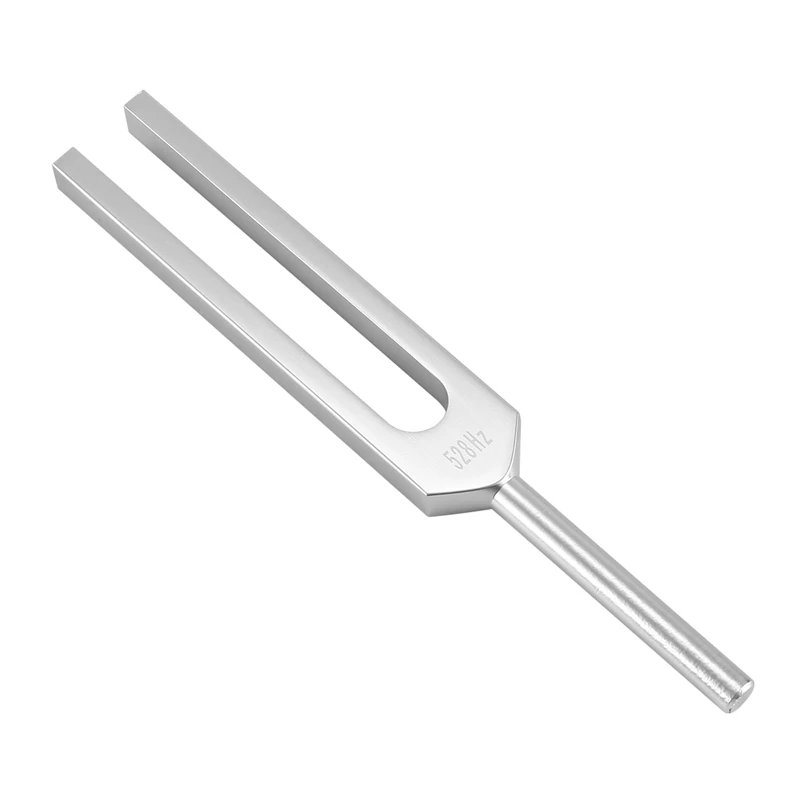 Tuning Fork Tuner With Mallet For Healing Chakra,Sound Therapy,Keep Body,Mind And Spirit In Perfect Harmony Accessories 528HZ 3