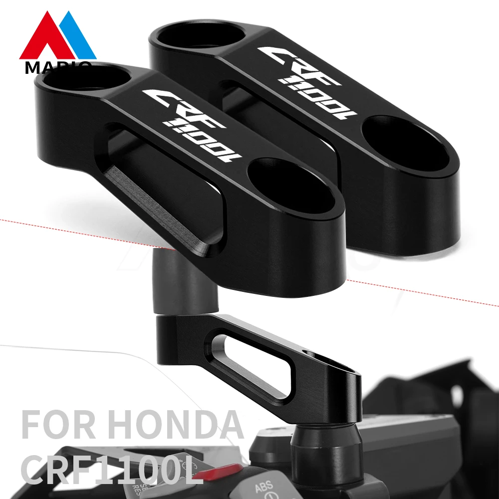 

Motorcycle Accessories For Honda CRF1000L CRF1100L CRF 1000L 1100L CRF1100/L CRF 1000/L Rearview Mirrors Extension Riser Extend