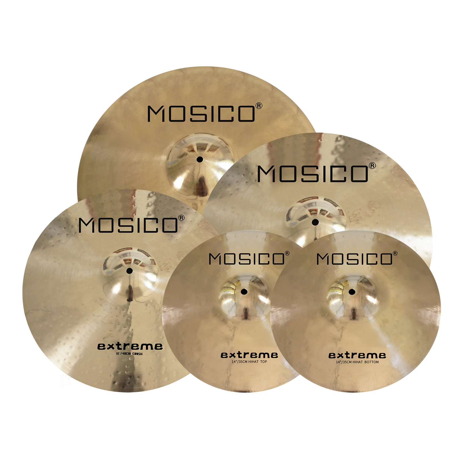 100% HANDMADE CYMBAL SET B20 CYMBAL SET FOR PROFESSIONAL DRUMMER