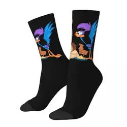 New Male Men Socks Control The Remote Sock Roadrunner Wile E Coyote Cartoon Graphic Women's Socks Spring Summer Autumn Winter