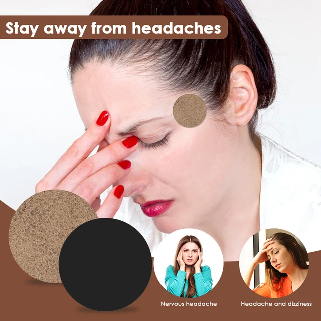 24pcs Headache Migraine Relief Patch Head Pain Treatment Medical