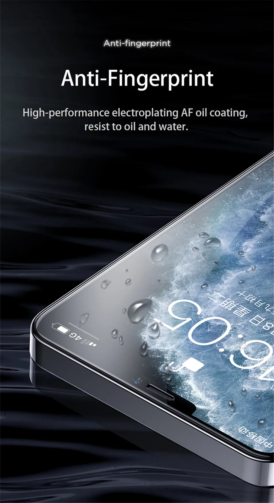 Защитное стекло Remax 9D для iPhone 15/14/13/12/11 с полным покрытием экрана