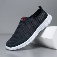 Discover 2025 Men's Leisure Sports Cloth Shoes: Mesh Breathable & Soft Sole for Running