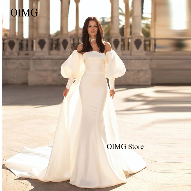 Detachable wedding dress sleeves - Melbourne Wedding dresses