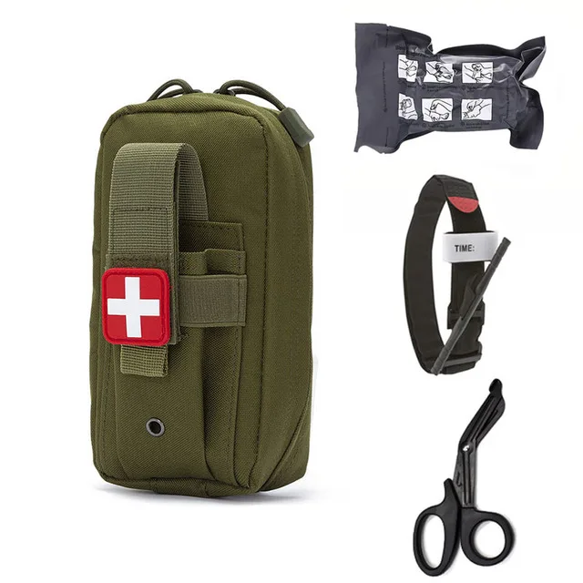 Molle medical EDC bag, EMT emergency bandage, tourniquet, scissors emergency kit, life saving bag bag 5